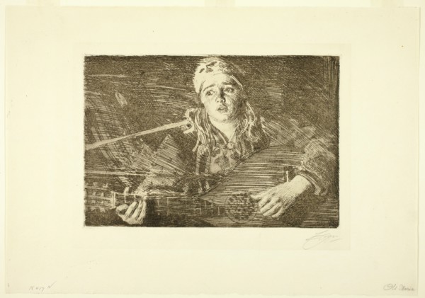 Ols Maria, 1919. Creator: Anders Leonard Zorn.