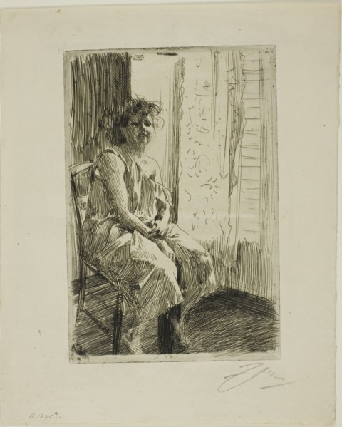 Morning, 1891. Creator: Anders Leonard Zorn.