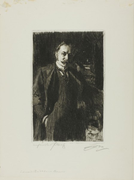 E. R. Bacon, 1897. Creator: Anders Leonard Zorn.
