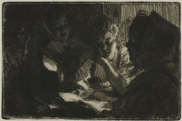The New Ballad, 1903. Creator: Anders Leonard Zorn.