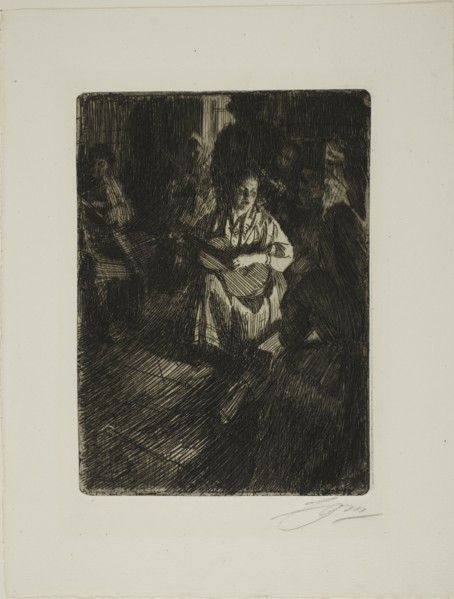 Musique en Famille, 1905. Creator: Anders Leonard Zorn.