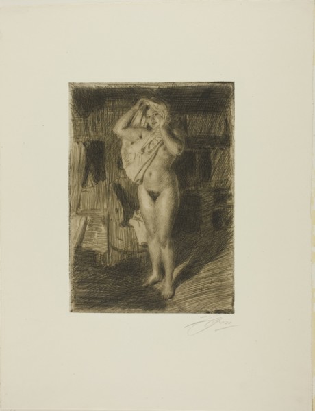 Berserk, 1914. Creator: Anders Leonard Zorn.