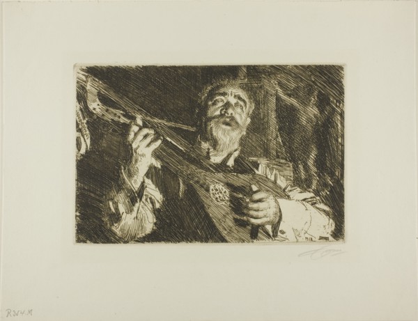 Vicke, 1918. Creator: Anders Leonard Zorn.