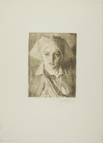 Gulli II, 1918. Creator: Anders Leonard Zorn.