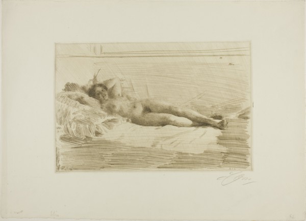 Elin, 1913-14. Creator: Anders Leonard Zorn.
