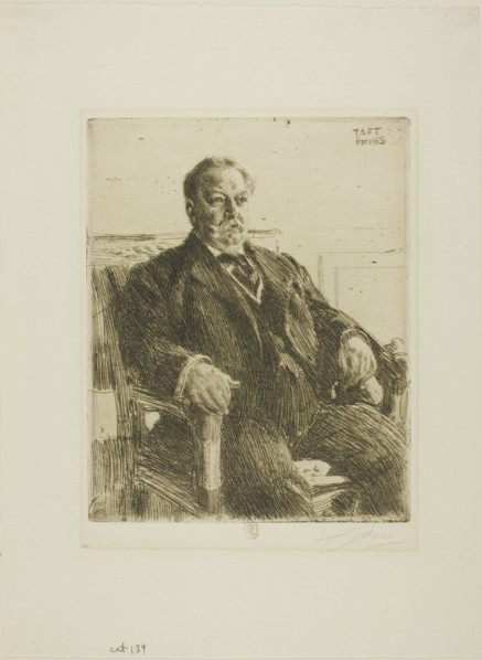 President William H. Taft, 1911. Creator: Anders Leonard Zorn.