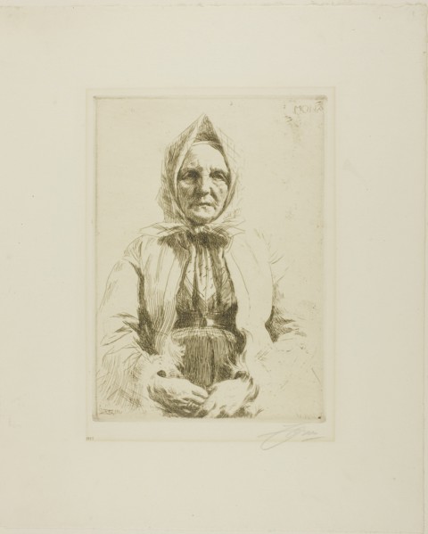 Mona, 1911. Creator: Anders Leonard Zorn.