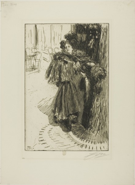 Effet de Nuit III, 1897. Creator: Anders Leonard Zorn.