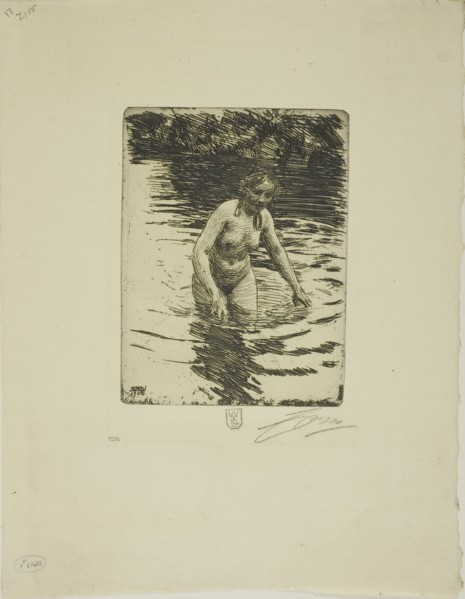 Hemulå II, 1906. Creator: Anders Leonard Zorn.