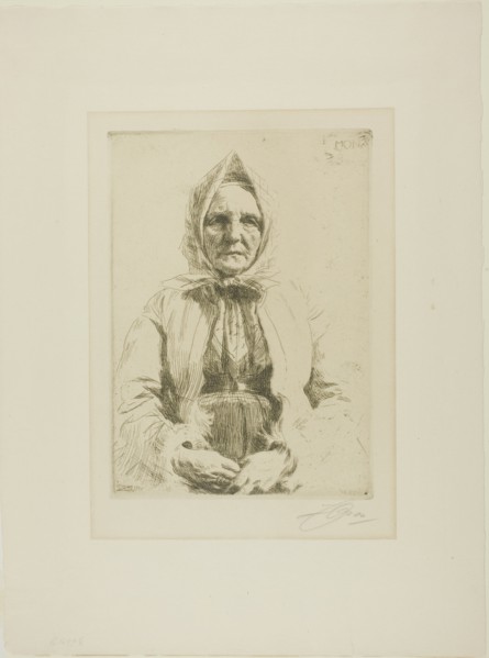Mona, 1911. Creator: Anders Leonard Zorn.