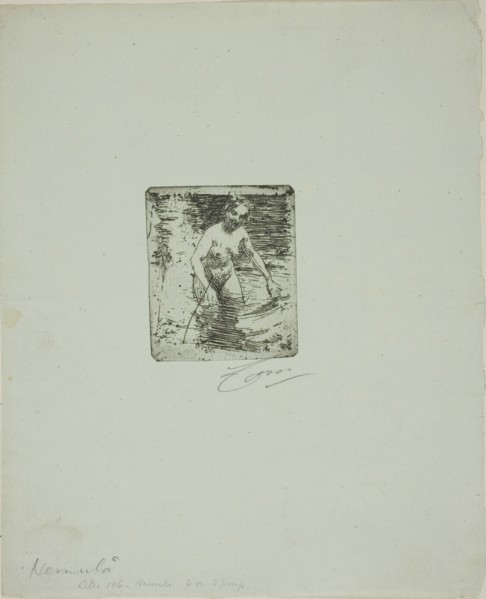 Hemulå I, 1906. Creator: Anders Leonard Zorn.