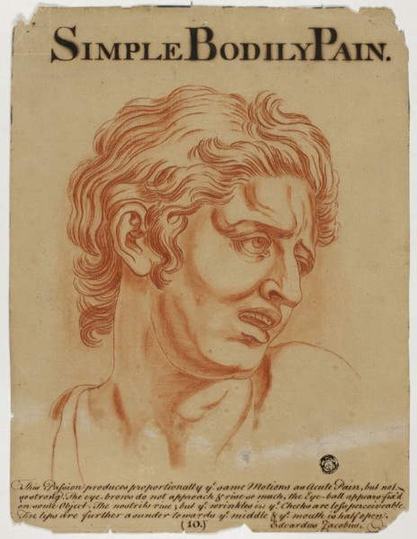 Simple Bodily Pain, after 1698. Creator: Eduardus Jacobus.