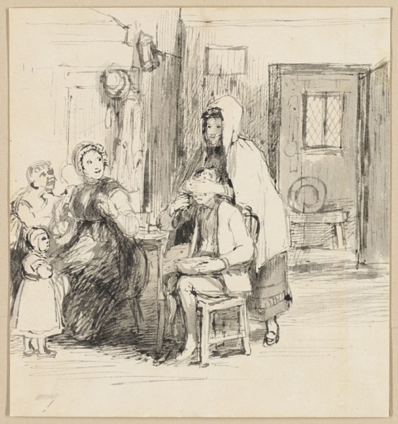 Guess My Name, c.1821. Creator: David Wilkie.