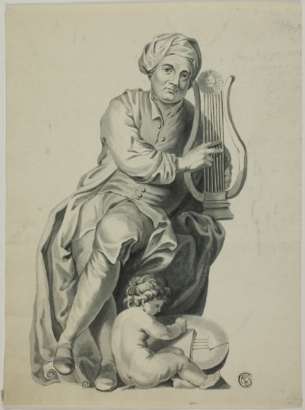 Monument to Handel, n.d. Creator: Unknown.