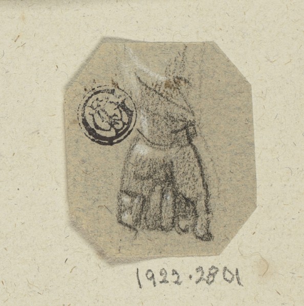 Clenched Left Hand, n.d. Creator: Unknown.