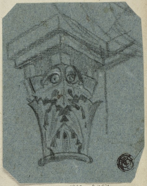 Capital of Column, n.d. Creator: Unknown.
