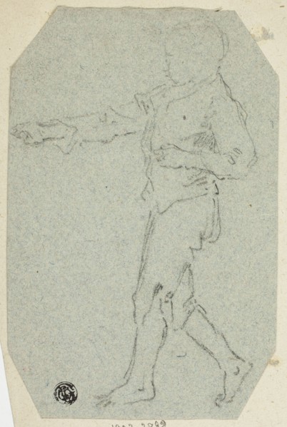 Boy Walking in Profile, n.d. Creator: Unknown.