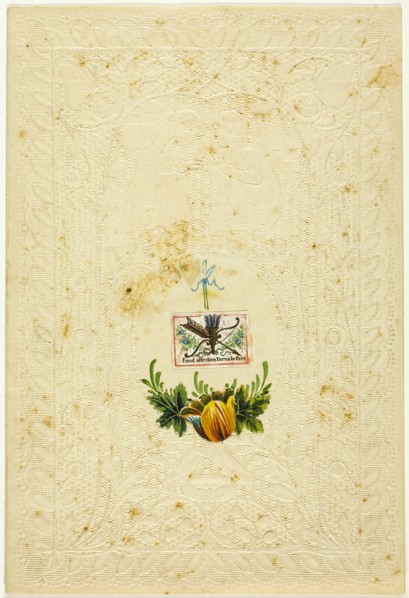 Fond Affection Turns to Thee (valentine), 1840/49. Creator: Unknown.