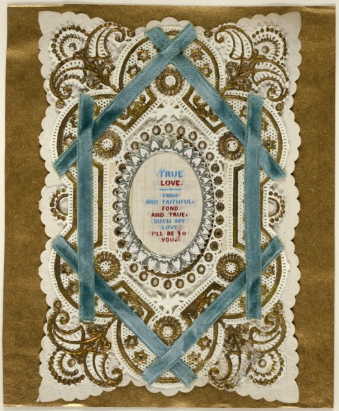 True Love (Valentine), c.1881. Creator: Unknown.