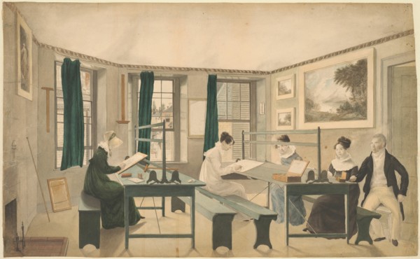 The Drawing Class, 1810/13. Creator: Unknown.