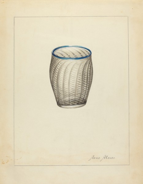 Blown Glass, 1935/1942. Creator: Anna Aloisi.