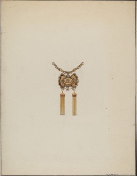 Brooch, c. 1937. Creator: Madeline Arnold.