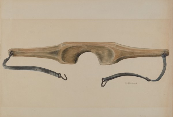 Economy Shoulder Yoke, c. 1937. Creator: Ralph Atkinson.