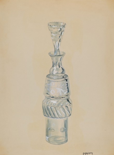 Caster Bottle, c. 1936. Creator: Ralph Atkinson.