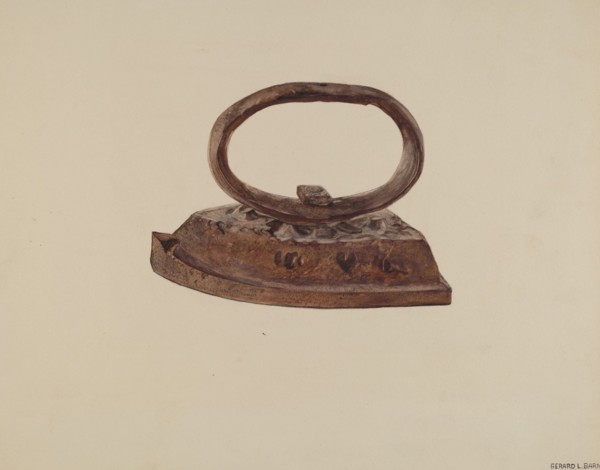 Iron, c. 1941. Creator: Gerard Barnett.