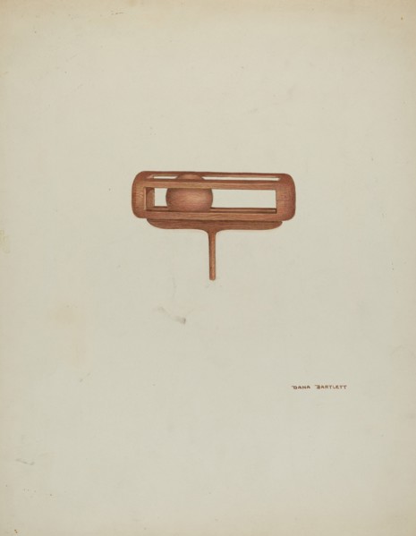 Rattle, 1935/1942. Creator: Dana Bartlett.