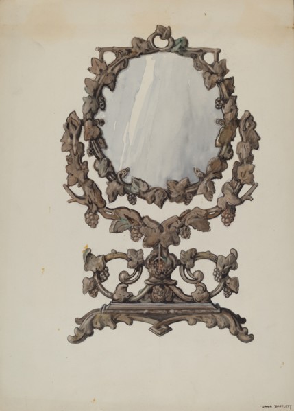Shaving Mirror, 1936. Creator: Dana Bartlett.