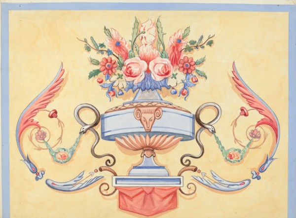 Wall Painting, c. 1936. Creator: Dana Bartlett.