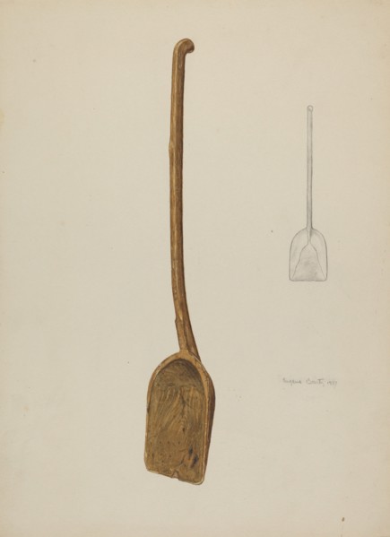Grain Shovel, 1937. Creator: Eugene Bartz.