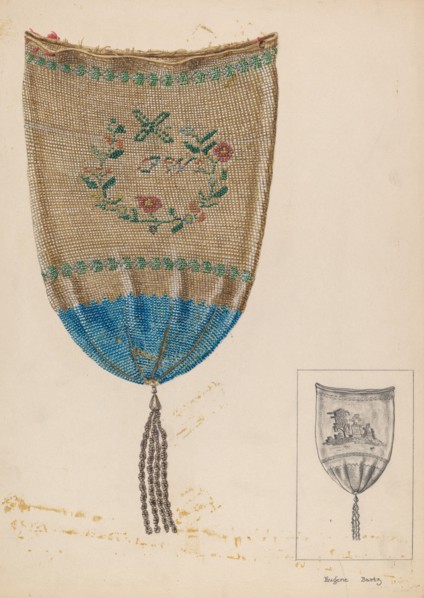 Bag, c. 1937. Creator: Eugene Bartz.