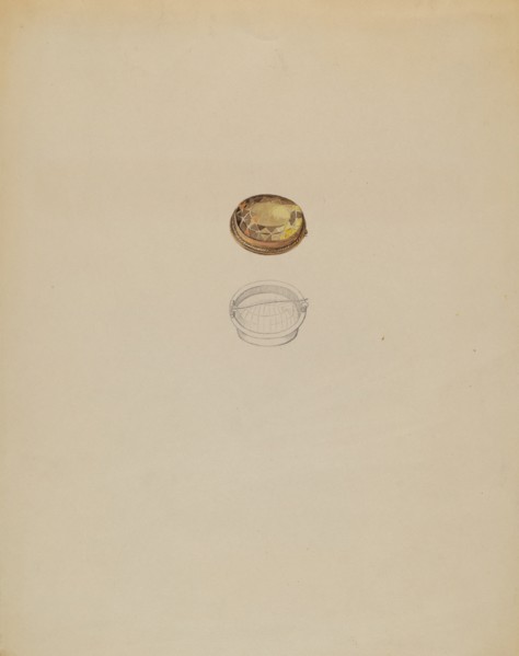 Brooch, c. 1936. Creator: Doris Beer.