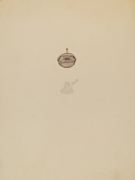 Charm for Watch Chain, c. 1936. Creator: Doris Beer.