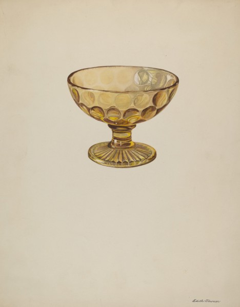 Compote, c. 1937. Creator: Edith Towner.