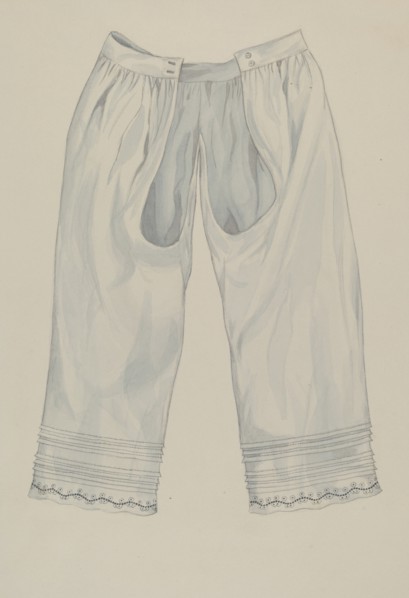 Pantalette, c. 1937. Creator: Edith Towner.