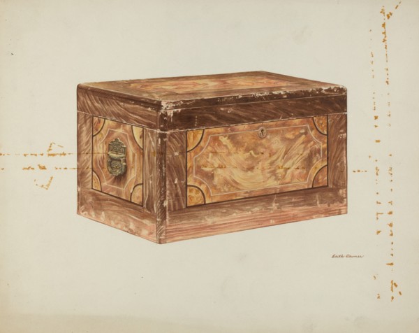 Chest, 1940. Creator: Edith Towner.