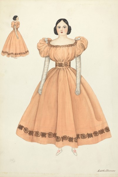 Doll: "Rachel", 1935/1942. Creator: Edith Towner.