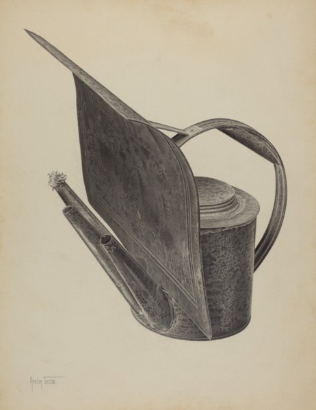 Jacking Torch, c. 1941. Creator: Amelia Tuccio.