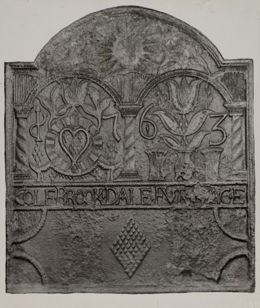 Stove Plate, 1935/1942. Creator: Charles Von Urban.