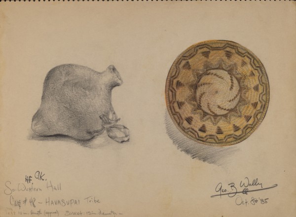 Basket, 1935. Creator: George B. Wally.