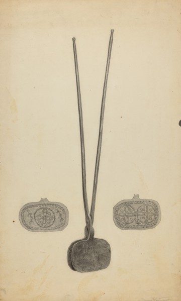 Wafer Irons, 1935/1942. Creator: Bernard Westmacott.