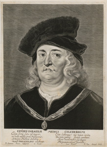 Portrait of Paracelsus, c. 1640. Creator: Sompel, Pieter van (1600-after 1644).