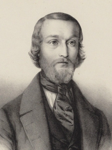 Portrait of the pianist and composer Joseph Schad (1812-1879). Creator: Charpentier, Auguste (1815-1880).