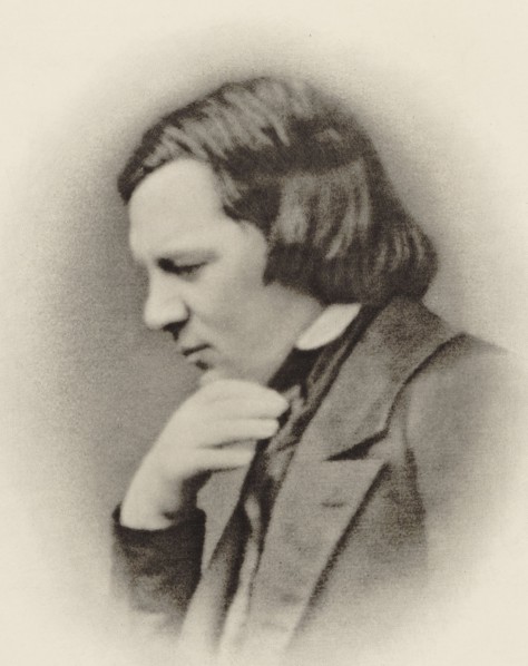 Portrait of the Composer Robert Schumann (1810-1856). Creator: Photo studio J. Ganz, Bruxelles  .