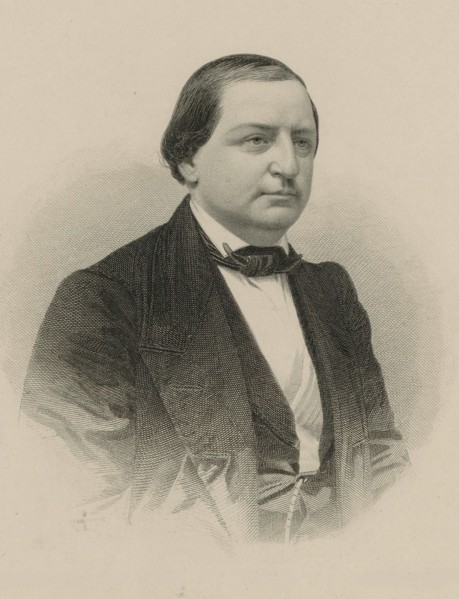 Portrait of the composer Franz Abt (1819-1885), 1870. Creator: Weger, August (1823-1892).