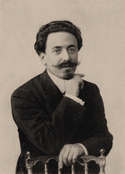 Portrait of the composer Felix Mikhailovich Blumenfeld (1863-1931). Creator: Anonymous.