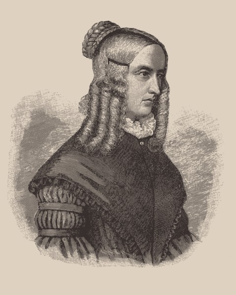 Portrait of Annette von Droste-Hülshoff (1797-1848). Creator: Anonymous.
